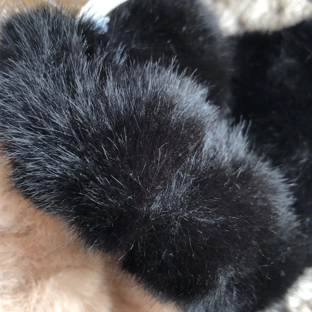 Faux Fur Scrunchies